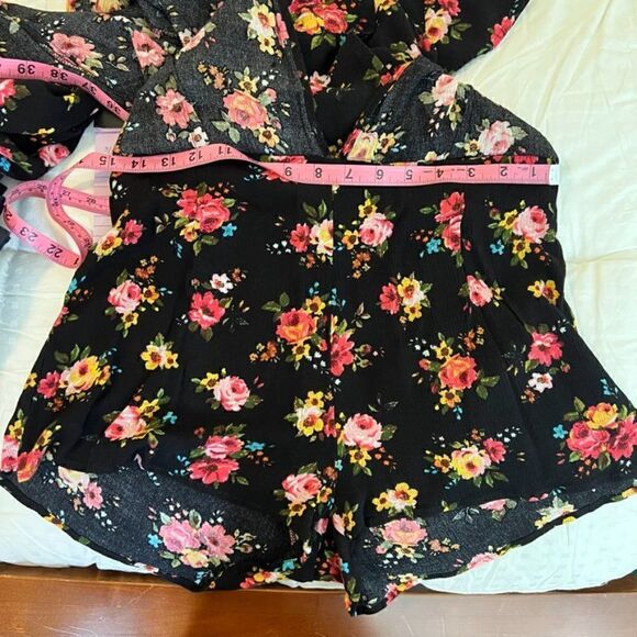 Lucy Love Jumpsuit Romper Maxi Dress sz Medium - Picture 8 of 8